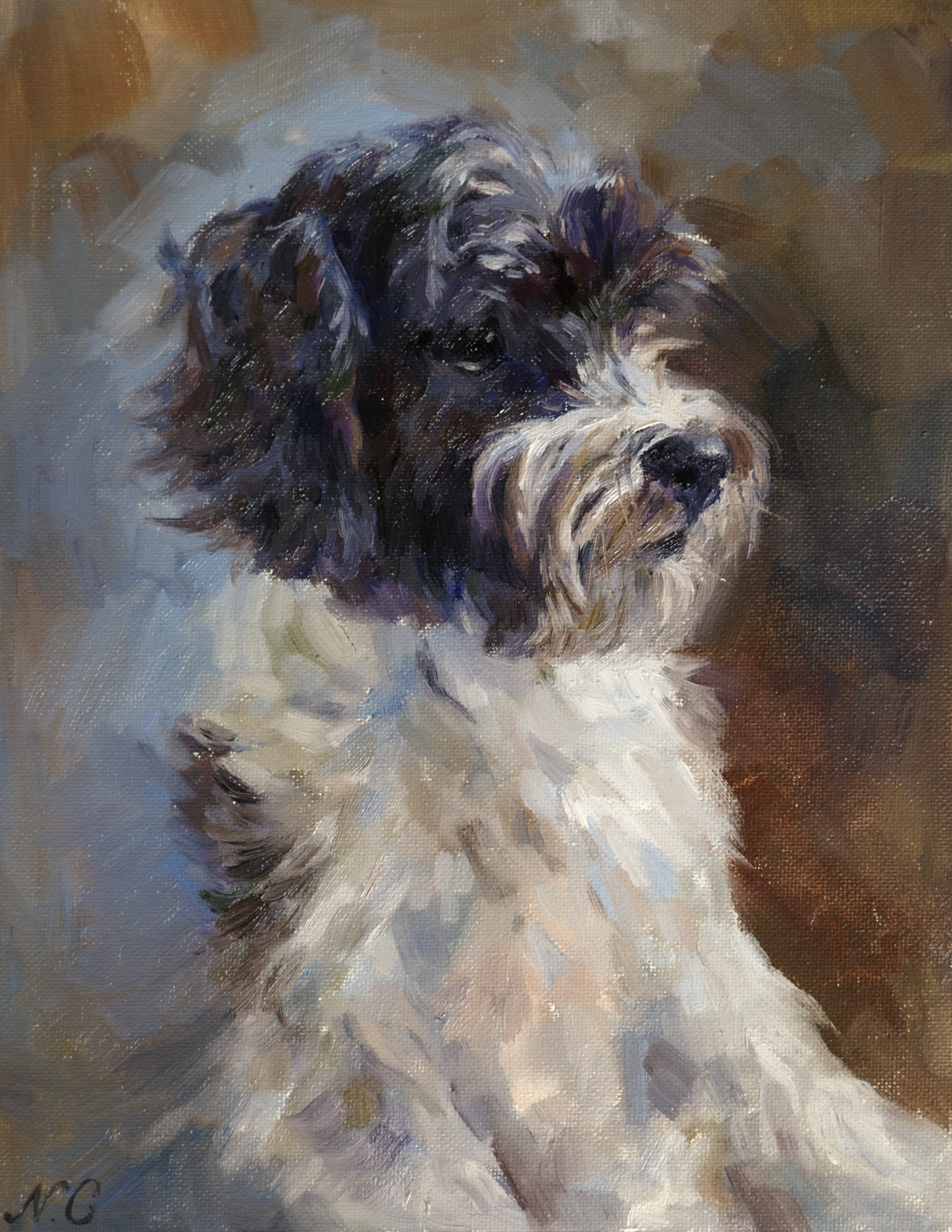 Pet Portrait Sample - Pepper